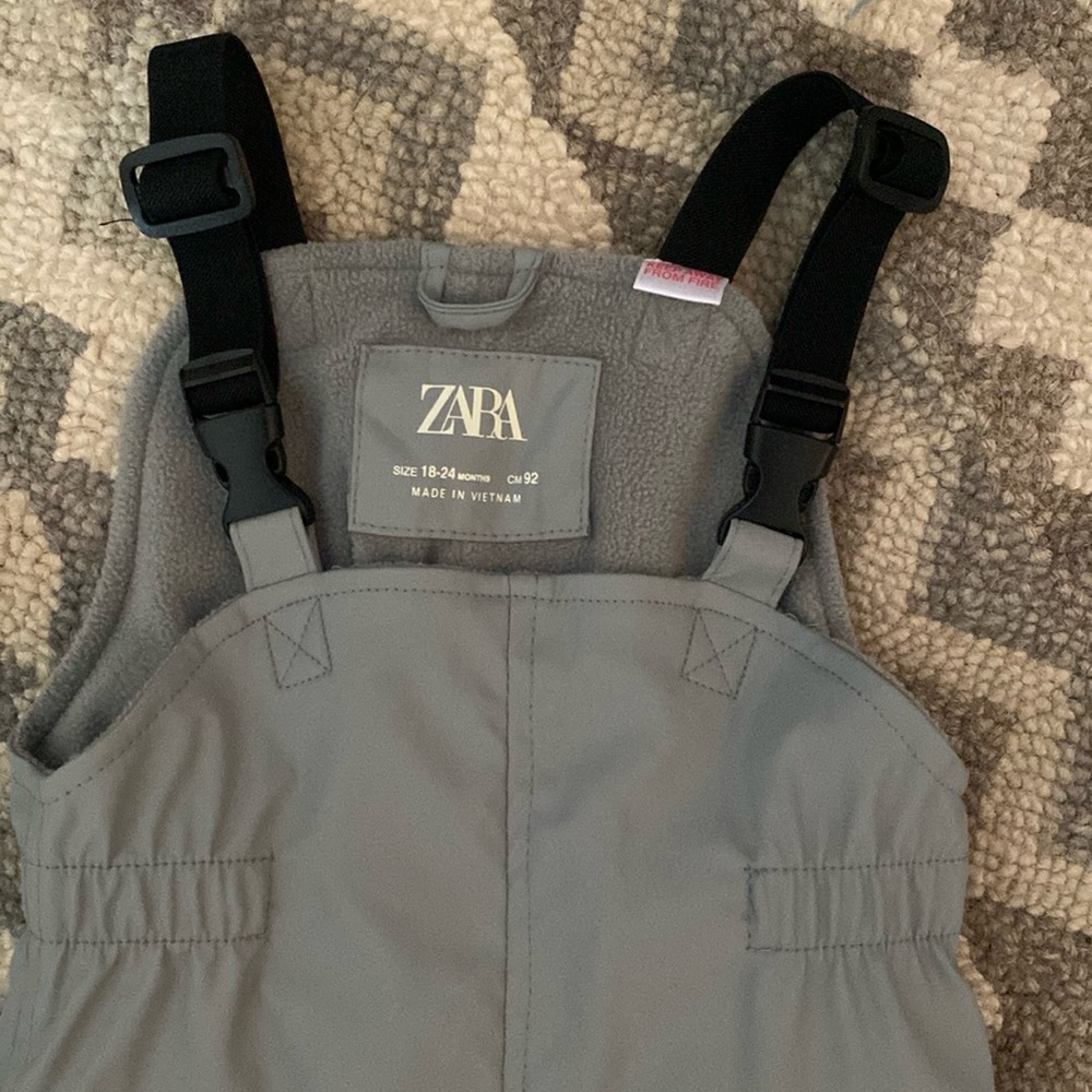 Zara rain overalls